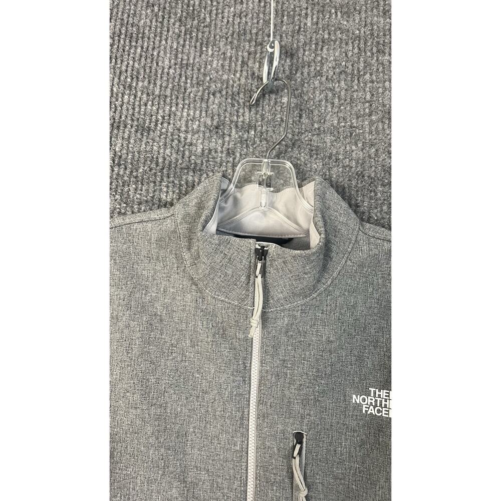 The North Face Apex Bionic 3 Jacket Womens Medium Gray Mock Neck Wind Wall - Picture 6 of 12